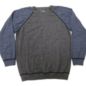 Rake Cashmere Sweater‎ Mens XL Soft Raglan